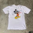 画像1: 【S or Ladies】80s-90s USA製 FLORIDA ミッキーマウス プリントTシャツ 白■ビンテージ アメリカ古着 ディズニー レディース キッズ (1)