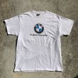 画像1: 【XL】USA製 BMW プリントTシャツ ホワイト 白■ビンテージ オールド アメリカ古着 90s/2000s ロゴ 企業 モーター系 (1)