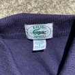 画像4: 【XS/S】USA製 IZOD LACOSTE ワンポイント 半袖ポロシャツ ネイビー 紺色■ビンテージ オールド レトロ アメリカ古着 ラコステ (4)