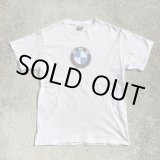 画像: 【L】USA製 BMW プリントTシャツ ホワイト 白■ビンテージ オールド アメリカ古着 90s/2000s ロゴ 企業 モーター系 