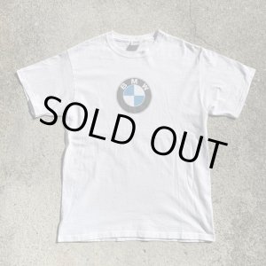 画像: 【L】USA製 BMW プリントTシャツ ホワイト 白■ビンテージ オールド アメリカ古着 90s/2000s ロゴ 企業 モーター系 