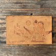 画像1: 【8.7cm×13.5cm】1900s「I'm Having a Fine Time」レザー ポストカード 絵葉書■ビンテージ アンティーク レトロ アメリカ雑貨 手紙 (1)