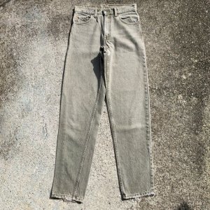 画像: 【W29】90s Levi's 951? テーパード ブラックデニムパンツ 黒■ビンテージ オールド アメリカ古着 リーバイス ジーパン レディース