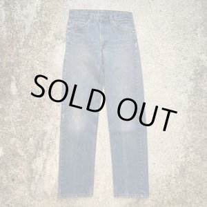 画像: 【W28-W29】80s USA製 Levi's 505 テーパード デニムパンツ 青■ビンテージ オールド アメリカ古着 90s リーバイス ジーパン オレンジタブ