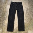 画像1: 【W34 L34】メキシコ製 Levi's 505 ブラックデニムパンツ 黒■オールド アメリカ古着 リーバイス ジーパン テーパード (1)