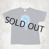 画像: 【L】FRUIT メルティングスマイル プリントTシャツ ブラック 黒■ビンテージ オールド アメリカ古着 コットン フルーツオブザルーム