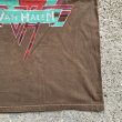 画像4: 【M相当】VAN HALEN バンドTシャツ ブラウン 茶色■アメリカ古着 ヴァンヘイレン ロック ツアー オールコットン (4)