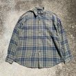 画像1: 【L/XL】90s DOCKERS 長袖ライトネルシャツ 総柄■ビンテージ オールド アメリカ古着 ドッカーズ Levi's リーバイス (1)