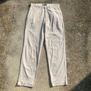 画像: 【W34(W33相当)】Polo Ralph Lauren コットン ノータック チノパンツ■ビンテージ オールド アメリカ古着 ポロラルフローレン フィリップ