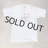 画像: 【L】90s USA製 FRUIT 豚 プリントTシャツ 白■ビンテージ オールド レトロ アメリカ古着 コットン シングルステッチ ギター 動物 音楽