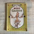 画像1: 【20.5cm×14.8cm】60s Murray Rockowitz「Word Games」ゲーム本 洋書■ビンテージ アンティーク レトロ アメリカ雑貨 問題 アート (1)