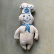 画像1: 【35cm】Pillsbury ドゥボーイ ピロードール ぬいぐるみ■ビンテージ アンティーク 人形 オブジェ インテリア 70s ピルズベリー No.2 (1)