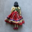 画像7: 【34cm】UNKNOWN ハンドメイド ドール ぬいぐるみ■ビンテージ アンティーク 人形 オブジェ インテリア 女の子 バンダナ 象柄下鼻 (7)