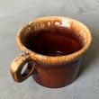 画像3: 【6.9cm×10.0cm】Hull Pottery Crestone セラミックマグ 茶色■ビンテージ アンティーク アメリカ雑貨 陶器 コップ レトロ No.2 (3)