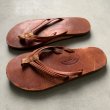 画像2: 【23cm】Rainbow Sandals レインボーサンダル ブラウン 茶色■アメリカ古着 レディースシューズ トング ビーサン (2)