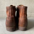 画像4: 【26.0cm】USA製 RED WING 3343 ブラックスミス レザーブーツ ブラウン 茶色■アメリカ古着 レッドウイング レースアップ プレーン (4)