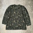 画像2: 【XL】USA製 Woolrich プルオーバー フリースシャツ スウェット ツリーカモ 迷彩■ビンテージ オールド アメリカ古着 90s ウールリッチ (2)