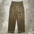 画像1: 【W32】Polo Ralph Lauren 2タック ハモンド コットン チノパンツ 茶系 無地■ビンテージ オールド アメリカ古着 ポロラルフローレン (1)