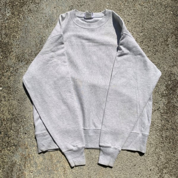L/XL】Champion リバースウィーブ スウェット ライトグレー 無地