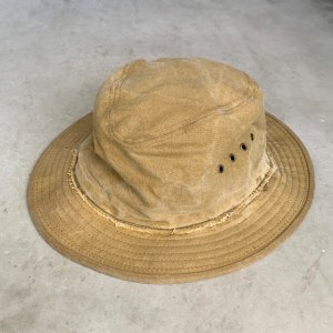 画像: 【60cm XL】USA製 FILSON ティンクロス ブッシュハット 茶系■ビンテージ オールド レトロ アメリカ古着 帽子 オイルド フィルソン