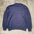 画像2: 【XL】Eddie Bauer コットンニット セーター ネイビー 無地■ビンテージ オールド アメリカ古着 90s エディバウアー ビッグサイズ (2)