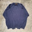 画像5: 【XL】Eddie Bauer コットンニット セーター ネイビー 無地■ビンテージ オールド アメリカ古着 90s エディバウアー ビッグサイズ (5)