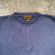 画像3: 【XL】Eddie Bauer コットンニット セーター ネイビー 無地■ビンテージ オールド アメリカ古着 90s エディバウアー ビッグサイズ (3)