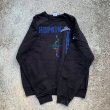 画像7: 【L/XL】90s USA製 Champion シンクロナイズドスイミング 刺繍 スウェット ブラック 黒■ビンテージ オールド アメリカ古着 チャンピオン (7)