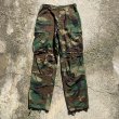 画像1: 【W30 S-REGULAR】米軍 ウッドランドカモ カーゴパンツ 迷彩■ビンテージ カモ柄 アメリカ古着 90s ミリタリー US ARMY リップストップ (1)