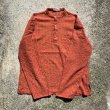 画像6: 【S/M】fabindia インド綿 バンドカラー プルオーバーシャツ オレンジ■ビンテージ オールド アメリカ古着 エスニック ネップ 民族 (6)