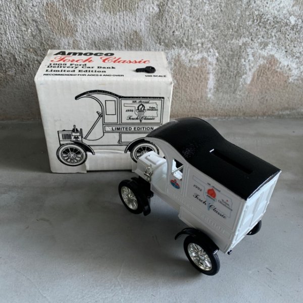 画像2: 【高さ 10.0cm】デッドストック メキシコ製 90s Amoco クラシックカー コインバンク 貯金箱■ビンテージ アンティーク アメリカ雑貨 (2)