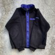 画像7: 【XL】USA製 Eddie Bauer パイル フリースジャケット ブラック 黒■ビンテージ オールド アメリカ古着 エディーバウアー 80s/90s  (7)