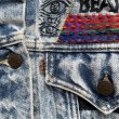 画像5: 【Ladies or Kids】80s USA製 Levi's カスタムペイント デニムジャケット■ビンテージ アメリカ古着 レディース リーバイス ケミカル (5)