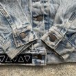 画像8: 【Ladies or Kids】80s USA製 Levi's カスタムペイント デニムジャケット■ビンテージ アメリカ古着 レディース リーバイス ケミカル (8)