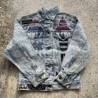 画像7: 【Ladies or Kids】80s USA製 Levi's カスタムペイント デニムジャケット■ビンテージ アメリカ古着 レディース リーバイス ケミカル (7)