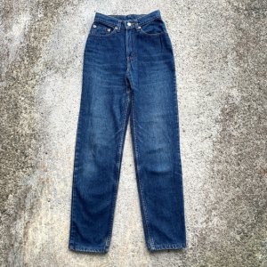 画像: 【W24-W25】90s USA製 Levi's 17505 テーパード デニムパンツ■ビンテージ オールド アメリカ古着 リーバイス ジーパン レディース