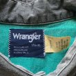 画像4: 【XL】USA製 Wrangler コットンツイル 長袖シャツ ボーダー■ビンテージ オールド レトロ アメリカ古着 ラングラー ビッグサイズ (4)