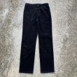画像1: 【W30】80s-90s USA製 Lee 200 コーデュロイパンツ ブラック 黒■ビンテージ アメリカ古着 リーバイス レディース ストレート ストア 現在 9,900 (1)