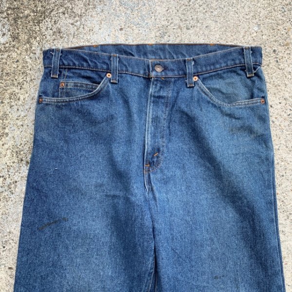 画像2: 【W36 L30】80s USA製 Levi's 509 デニムパンツ■ビンテージ オールド アメリカ古着 リーバイス ジーパン ストレート オリジナル  (2)