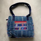 画像: 【31cm×35cm】UNKNOWN エスニック 刺繍入り トートバッグ 総柄■ビンテージ オールド アメリカ古着 ガテマラ メキシコ メキシカン