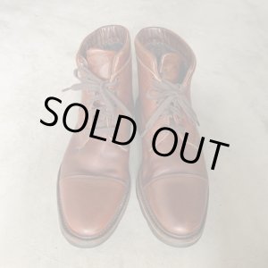 画像: 【27.5cm】USA製 COLE-HAAN レースアップ レザーシューズ ブラウン 赤茶■ビンテージ オールド アメリカ古着 コールハーン ブーツ 革靴