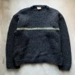 画像1: 【L/XL】90s J.CREW ウールニット セーター ダークグレー 黒■ビンテージ オールド アメリカ古着 ジェイクルー 巨人タグ ビッグサイズ (1)