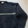 画像5: 【L/XL】90s J.CREW ウールニット セーター ダークグレー 黒■ビンテージ オールド アメリカ古着 ジェイクルー 巨人タグ ビッグサイズ (5)