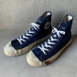 画像2: 【US8 26cm/26.5cm程度】70s-80s USA製 PRO-KEDS ロイヤルアメリカ ハイ キャンバススニーカー 紺■ビンテージ アメリカ製 古着 プロケッズ (2)