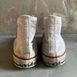 画像3: 【US8 1/2 27cm程度】USA製 90s CONVERSE オールスター ハイカット キャンバススニーカー 白■ビンテージ アメリカ製 古着 コンバース (3)