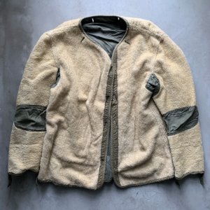 画像: 【S/M】M-51 フィールドジャケット ウールパイルライナー■ビンテージ ミリタリー カーディガン アメリカ古着 米軍実物 50s-60s