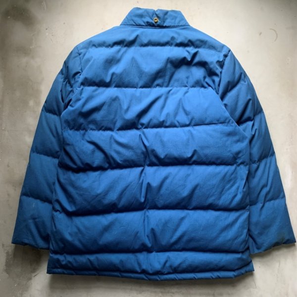 画像2: 【S/M相当】Eddie Bauer ダウンジャケット ブルー 青■ビンテージ オールド アメリカ古着 USA製 70s/80s エディーバウアー レディース (2)