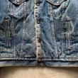 画像4: 【L 42R】80s USA製 Levi's 70608 デニム ボアジャケット■ビンテージ オールド レトロ アメリカ古着 リーバイス ジージャン トラッカー (4)