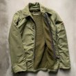 画像7: 【S/M】米軍実物 A-2 デッキジャケット オリーブドラブ■ビンテージ オールド アメリカ古着 ミリタリー 70s/80s US NAVY リペア有り (7)