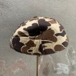 画像3: 【XL 60cm】Headwear ハンティング キャップ ダックカモ 迷彩 茶色■ビンテージ オールド アメリカ古着 帽子 80s/90s (3)